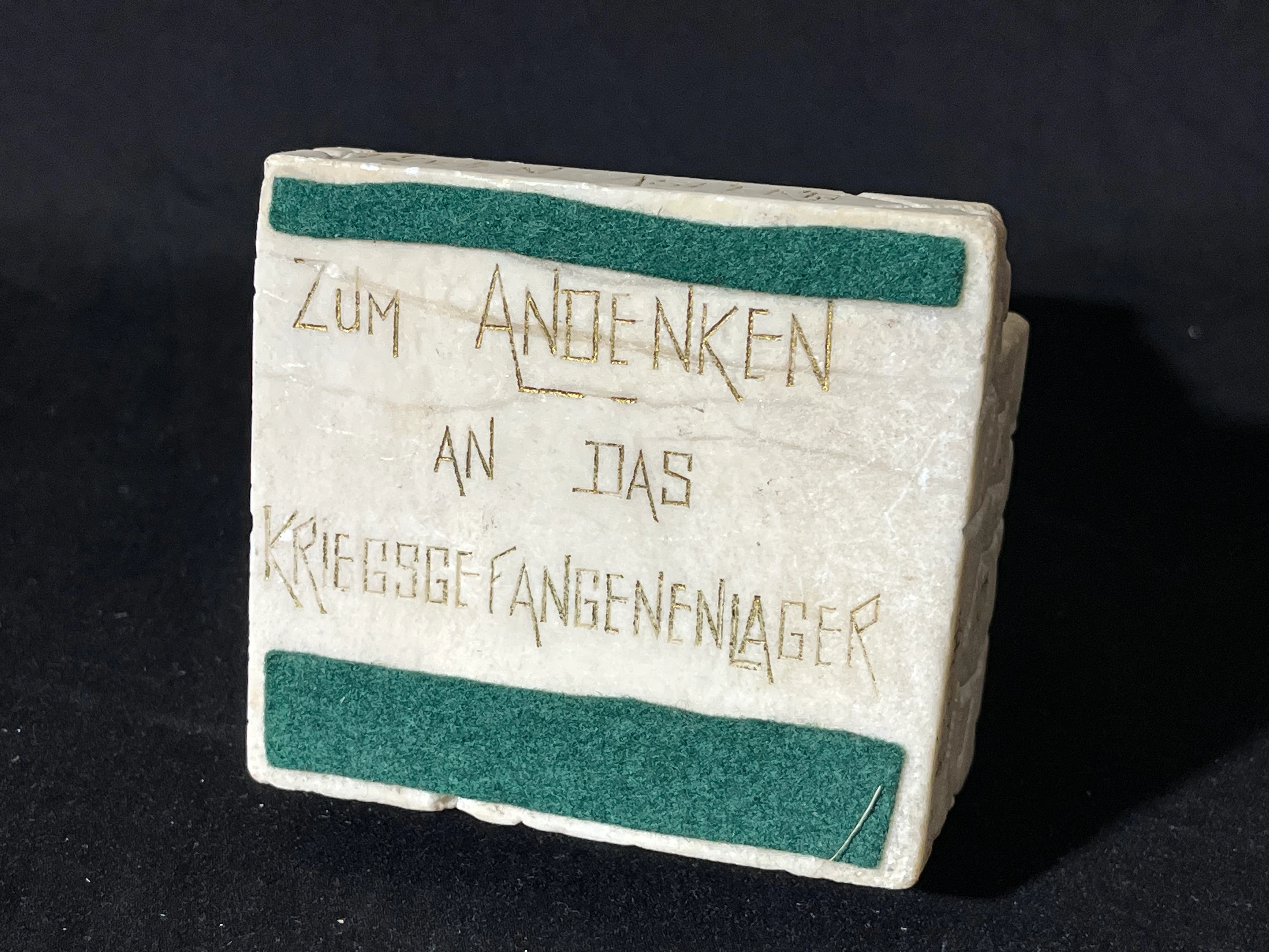 Souvenir aus dem Kriegsgefangenenlager Hohen-Asperg 1916
