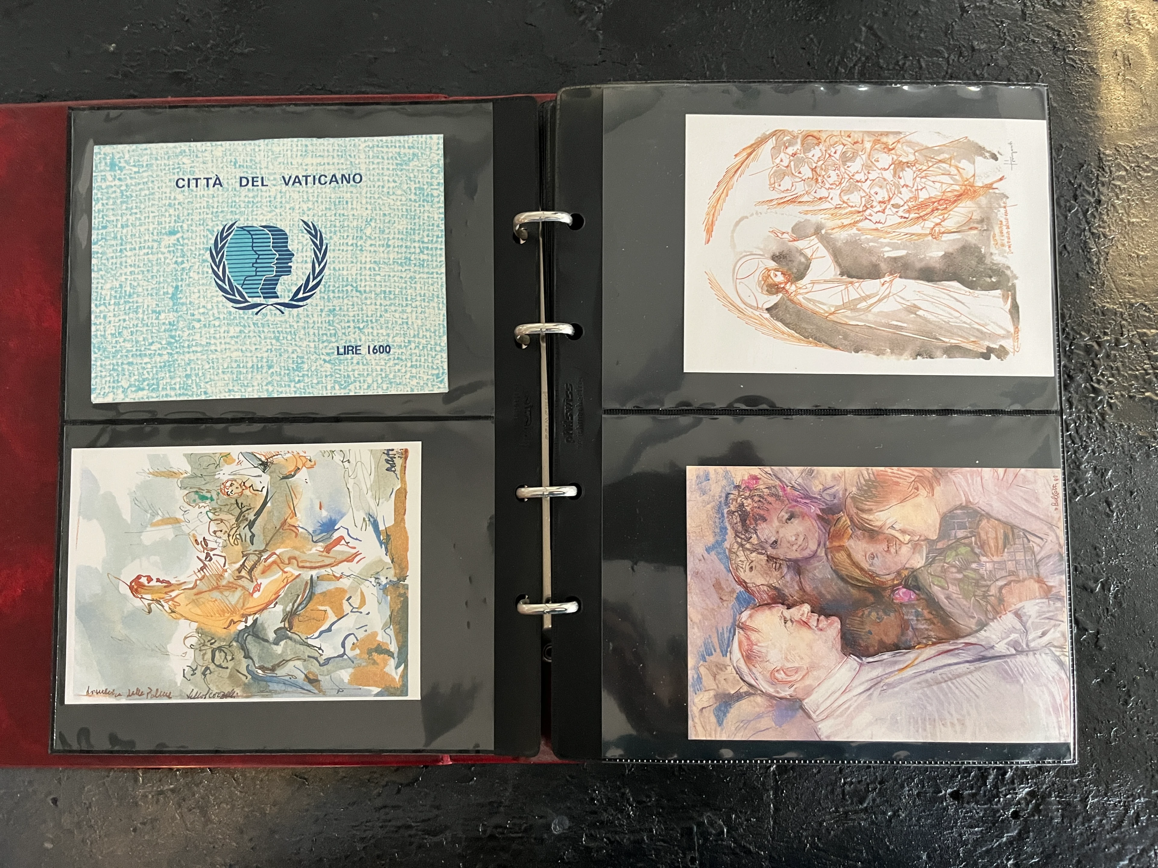 CP002 Vatikan Besonderheiten und Aerogramme - umfangreiche Sammlung