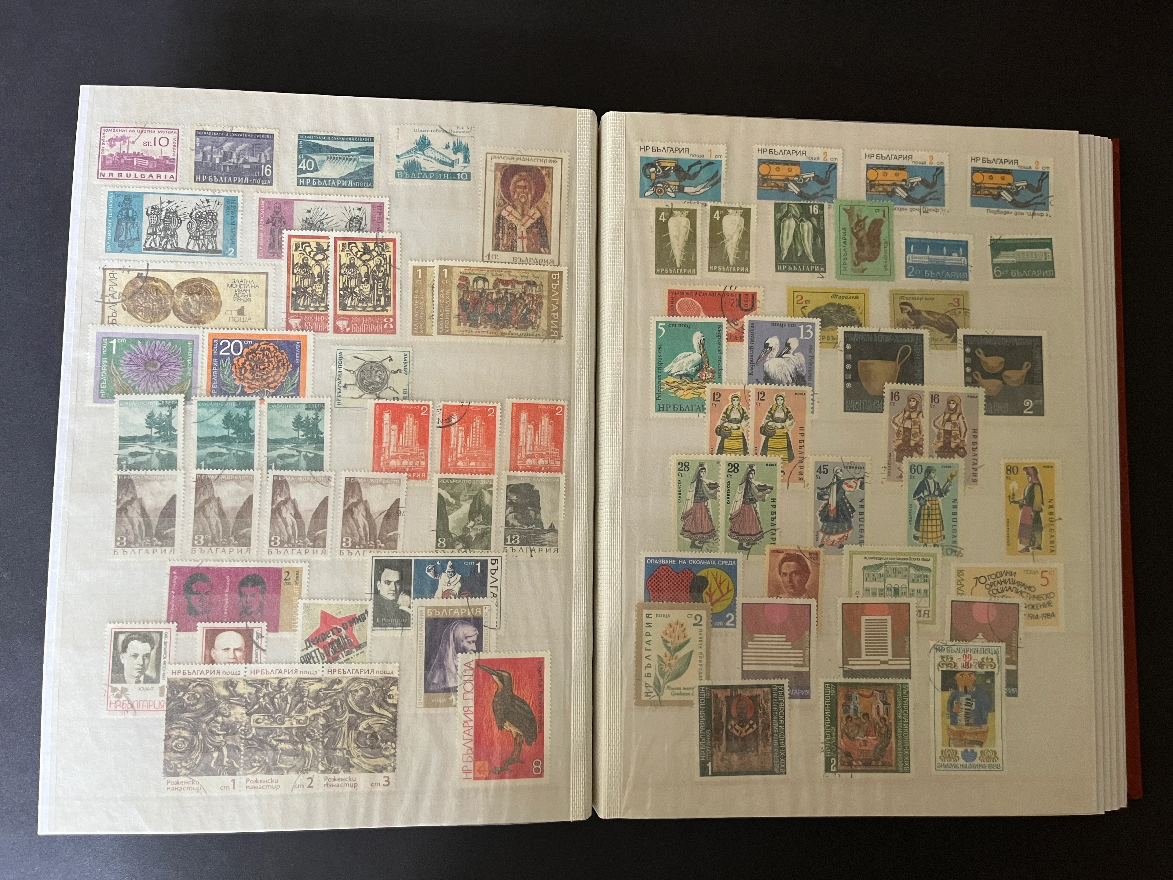 Briefmarken Album Europa gemischt 029