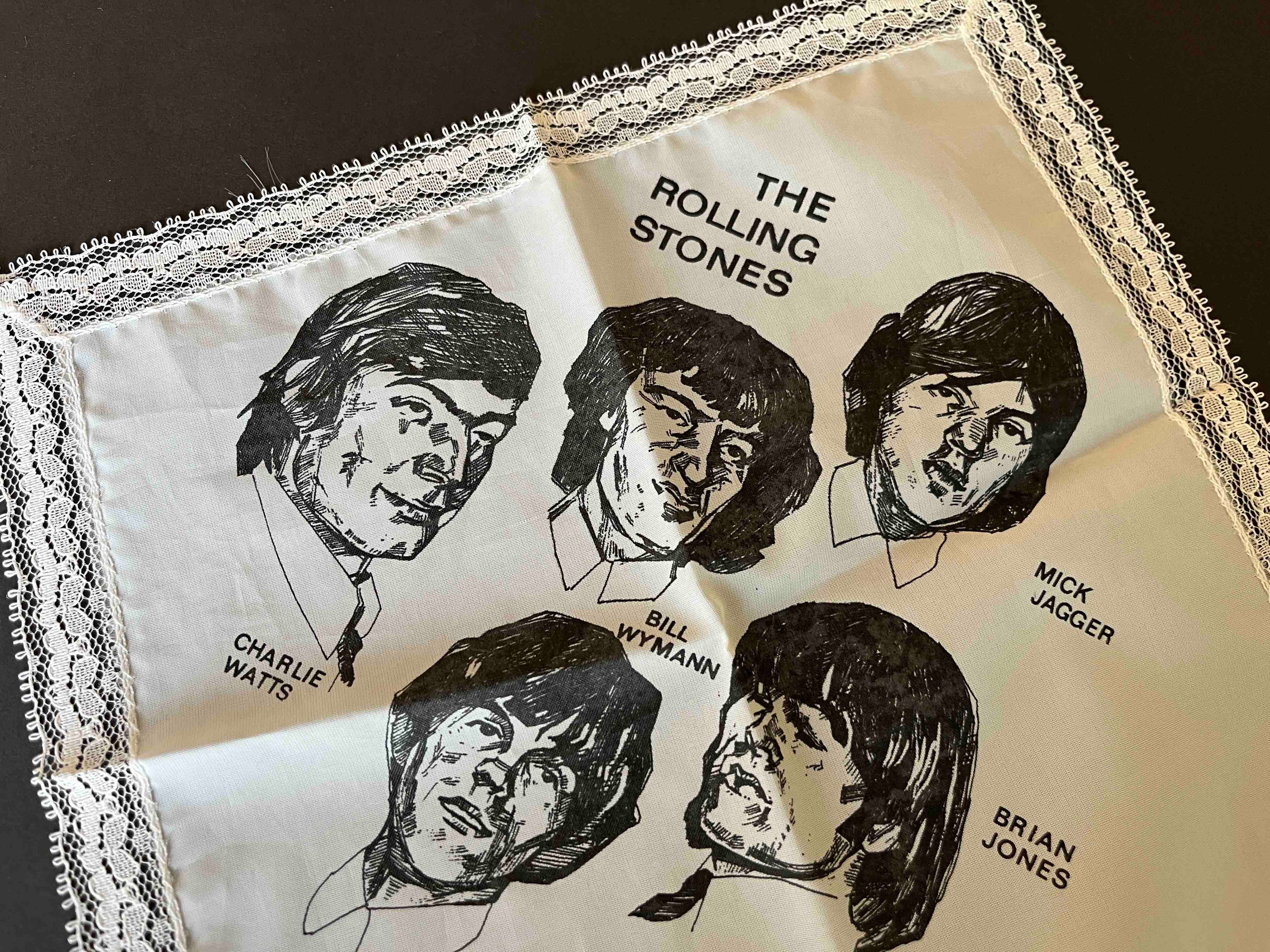 Rolling Stones Taschentuch/Einstecktuch