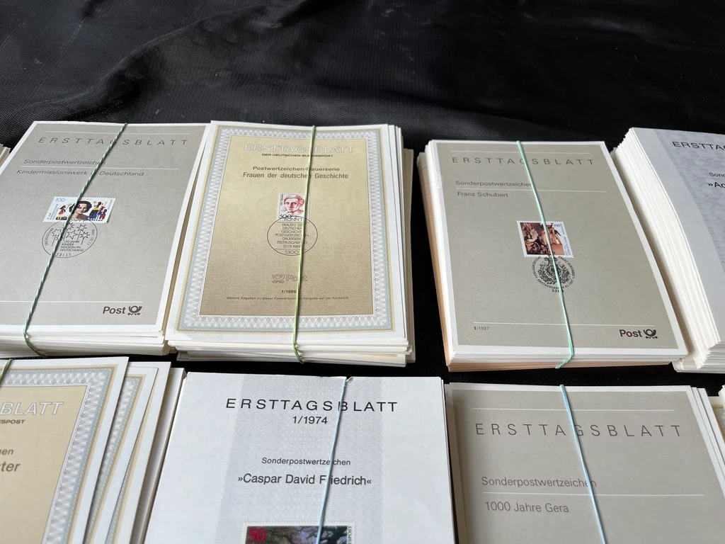 WP030 Ersttagsblätter über 1000 Stück !