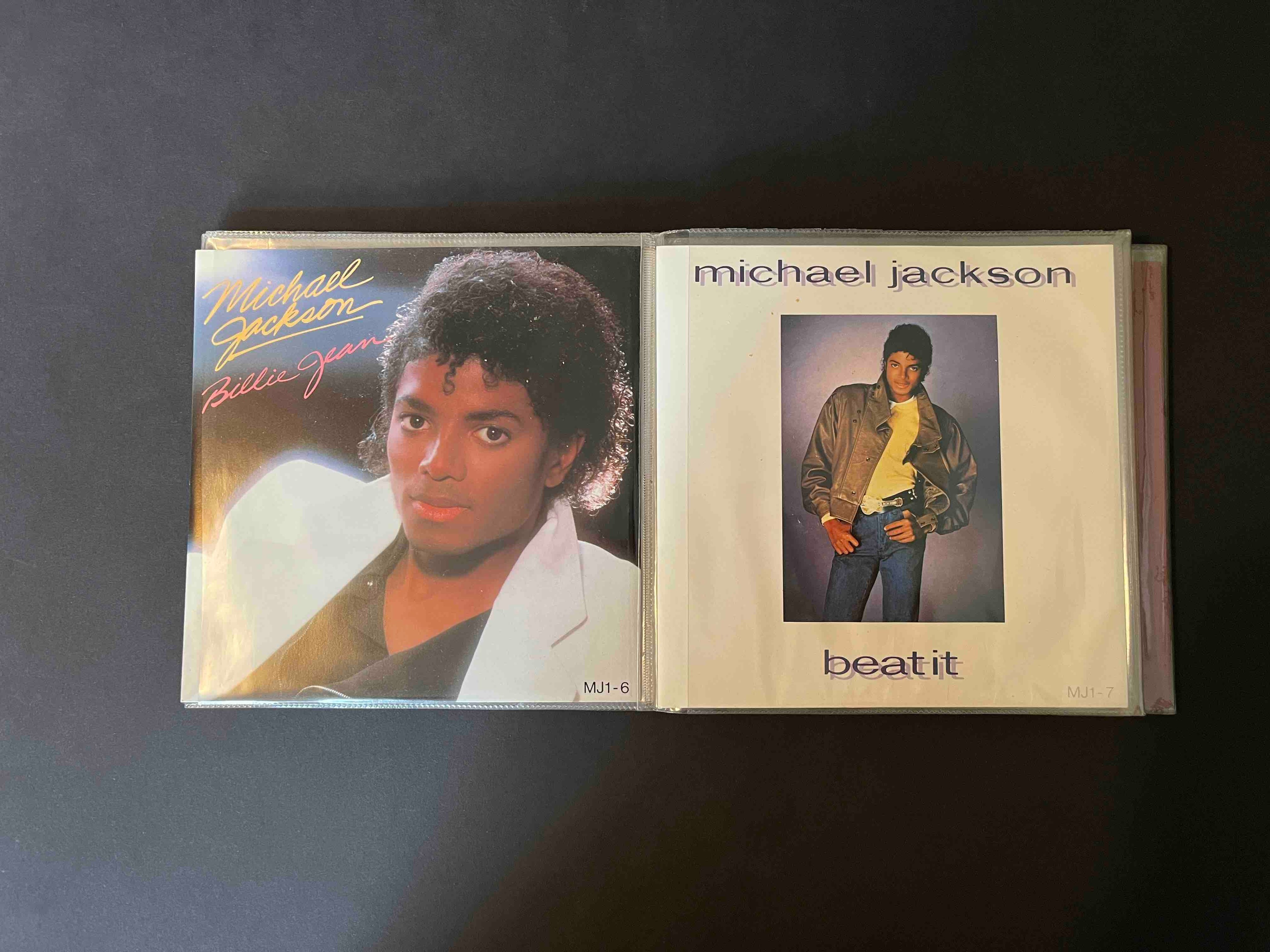 Michael Jackson 72 Red Vinyl Single Pack 1983 (UK) 9 Singles als Sonderausgabe von Epic-Records