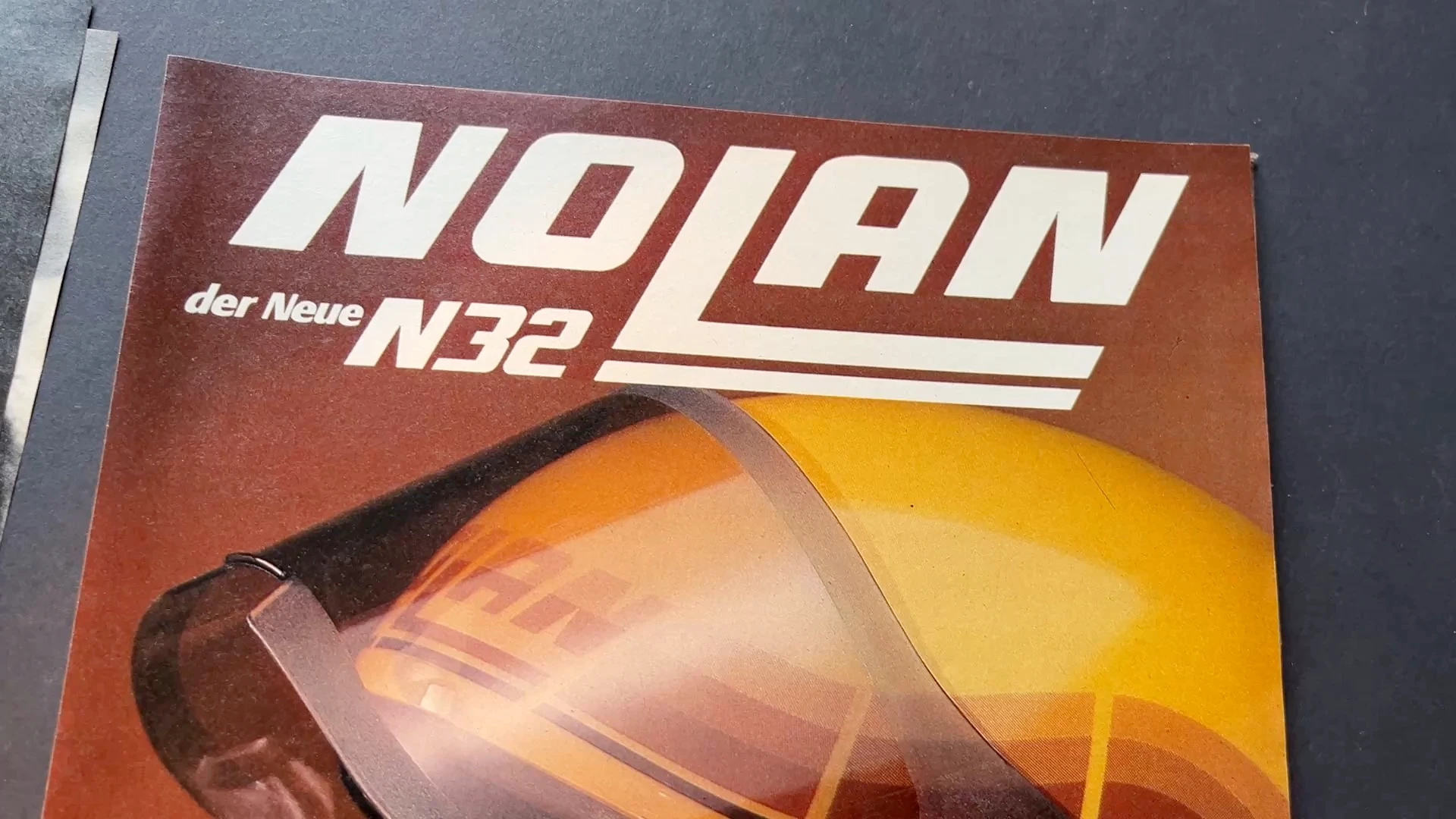 Werbeanzeigen aus MOTORRAD Zeitschriften Helmhersteller der 80er/90er Jahre