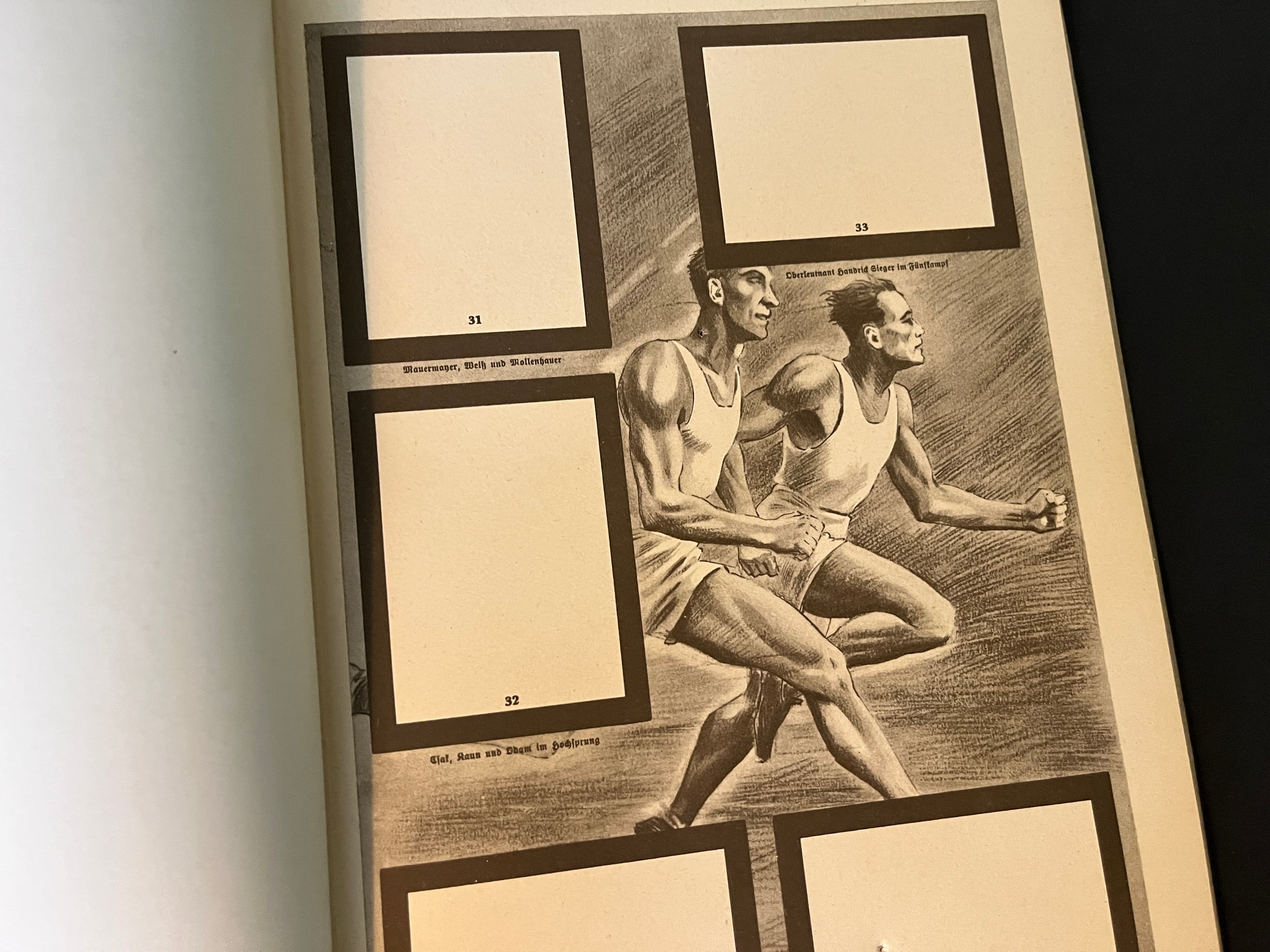 Sammelalbum Olympia 1936 - unbenutzt
