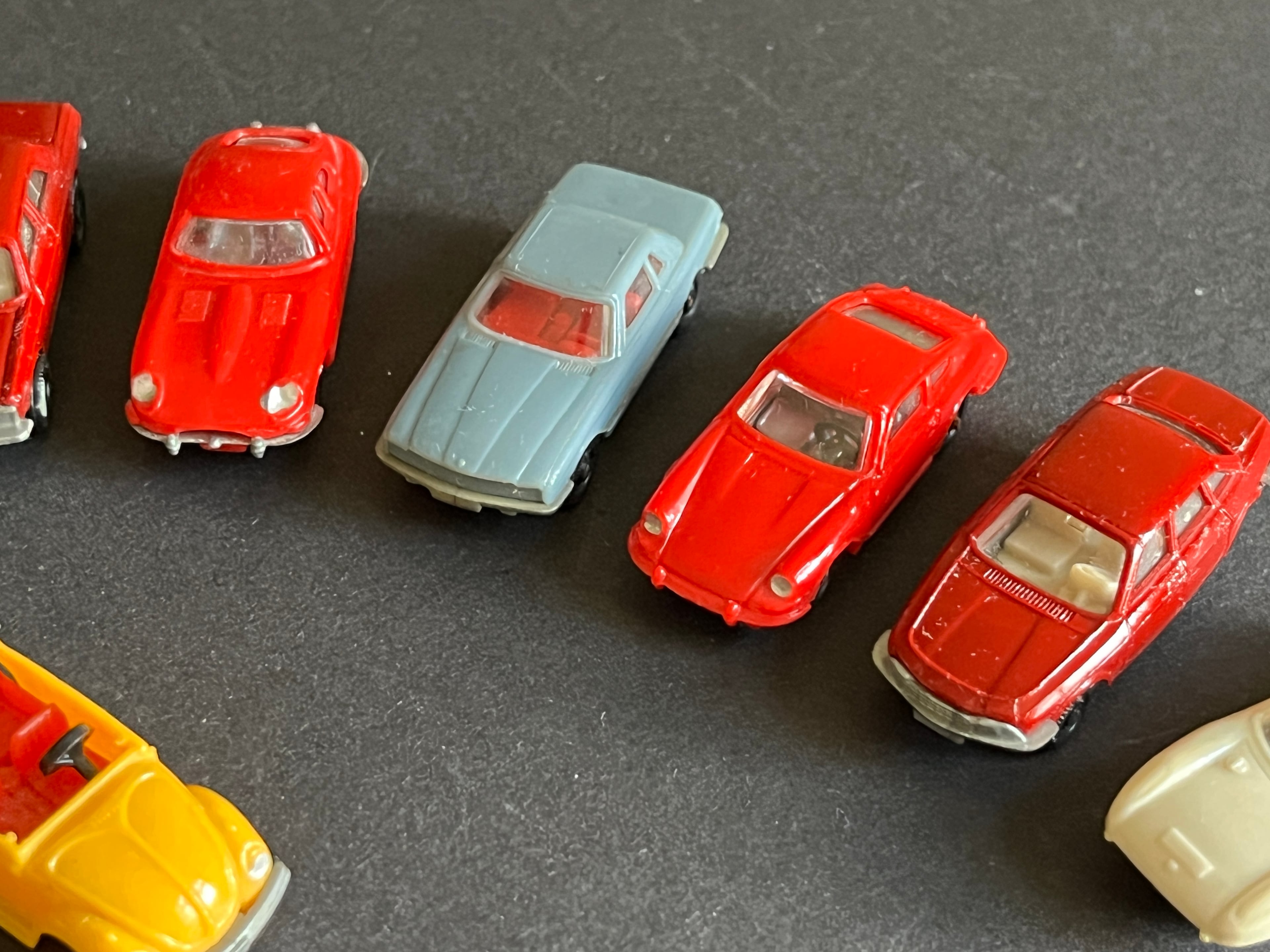 Konvolut 9 Modellautos aus Ü-Ei - Wiking Kopie