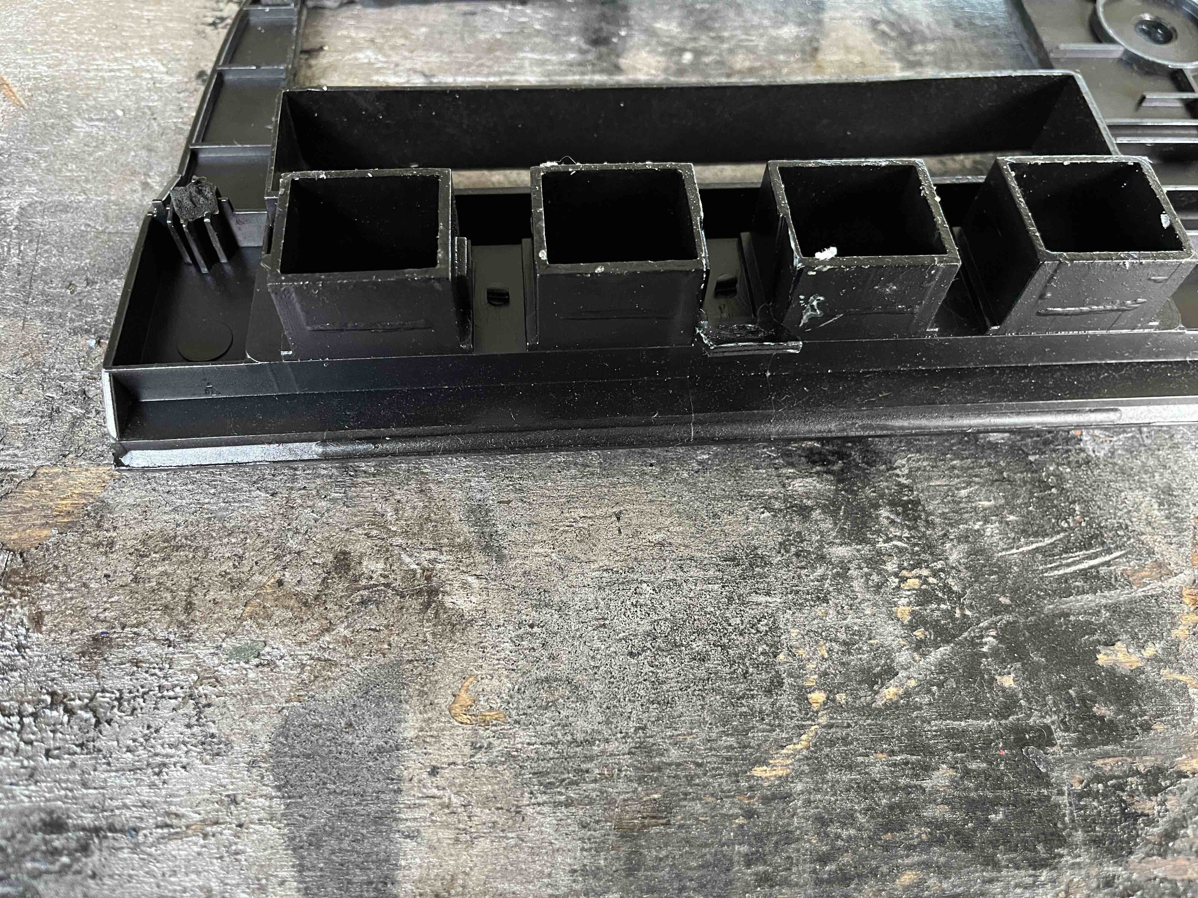 Ford Capri III (1978-1984) Instrumenten-Verkleidung mit DIN-Ausschnitt