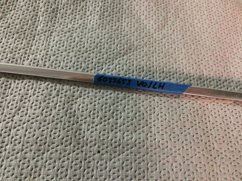 MR001 Zierleisten für Fensterrahmen Model Ghia MK1 1976-1980