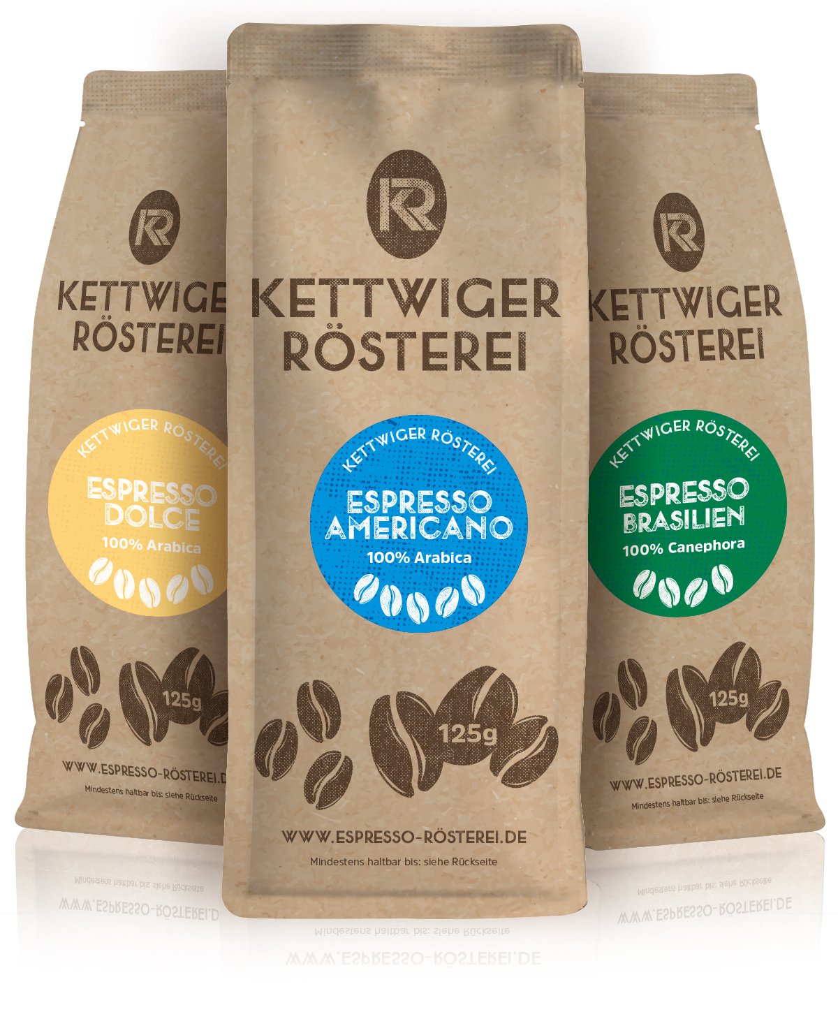 Espresso Probierpaket 3 x kräftig