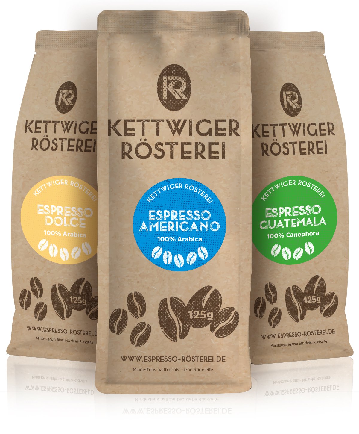 Espresso Probierpaket 3 x kräftig