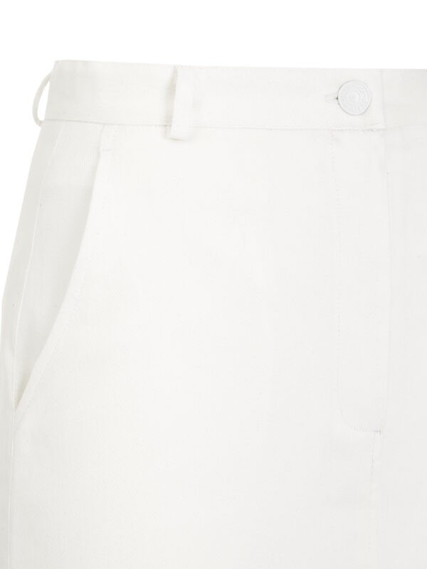 JUPE DENIM BLANC