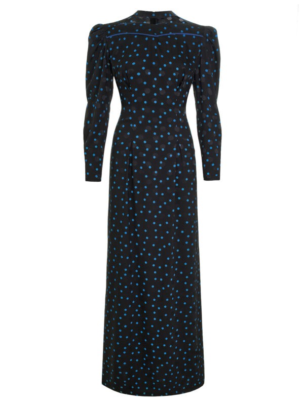 ROBE "KATE" BLEU