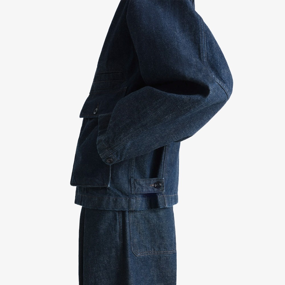 Boxy Jacket 'Heavy Indigo Denim'