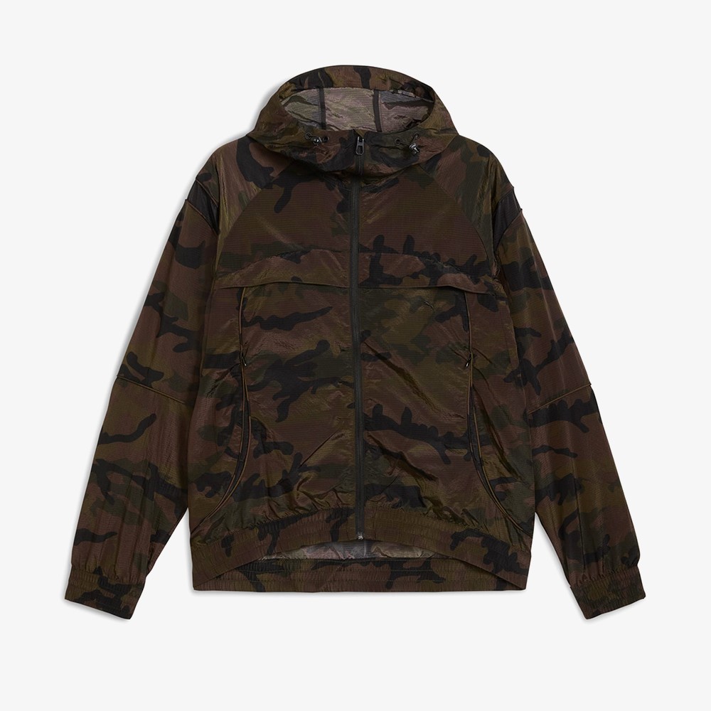 Mostroverse CLRT All-Over Print Ripstop Jacket 'Brown'