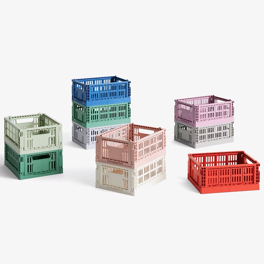 Colour Crate Mini-Set of 2 'Light Grey'