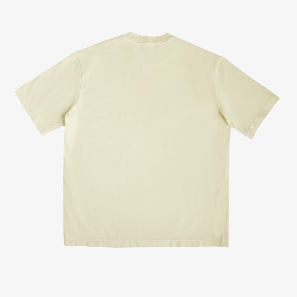 Marina Old Effect Logo T-shirt 'Butter'