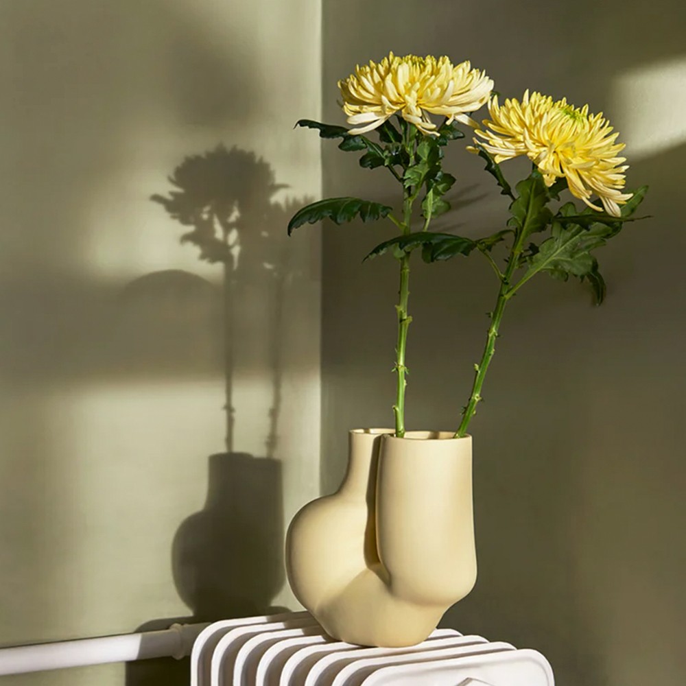 W&S Chubby Vase 'Soft Yellow'