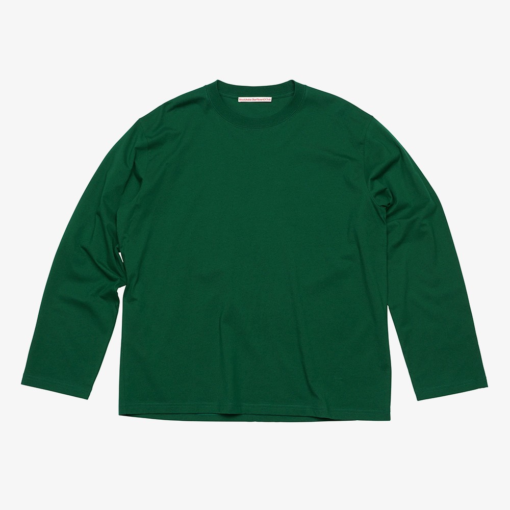 Back Logo Longsleeve 'Avocado Green'