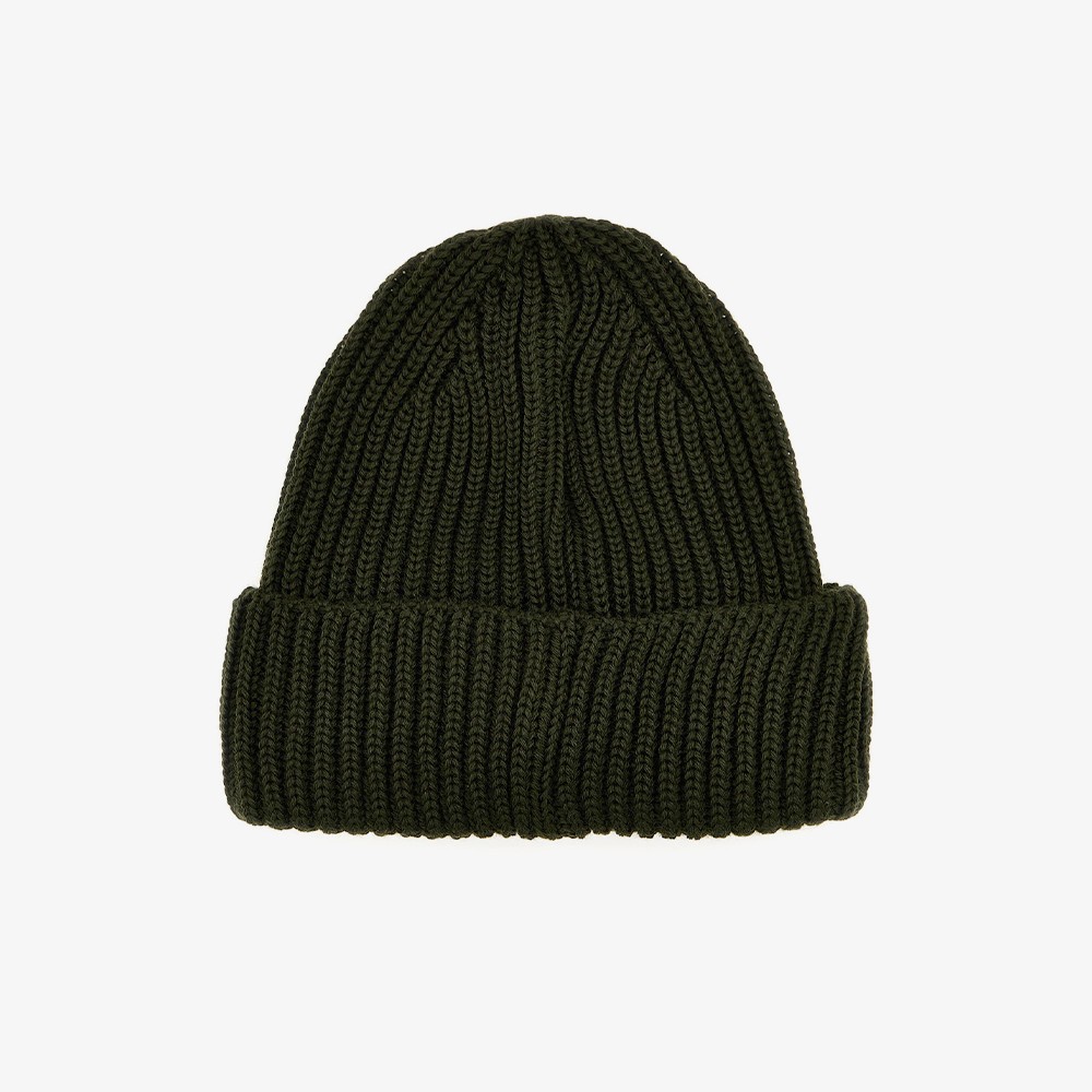 Extra Fine Merino Wool Goggle Beanie 'Green'