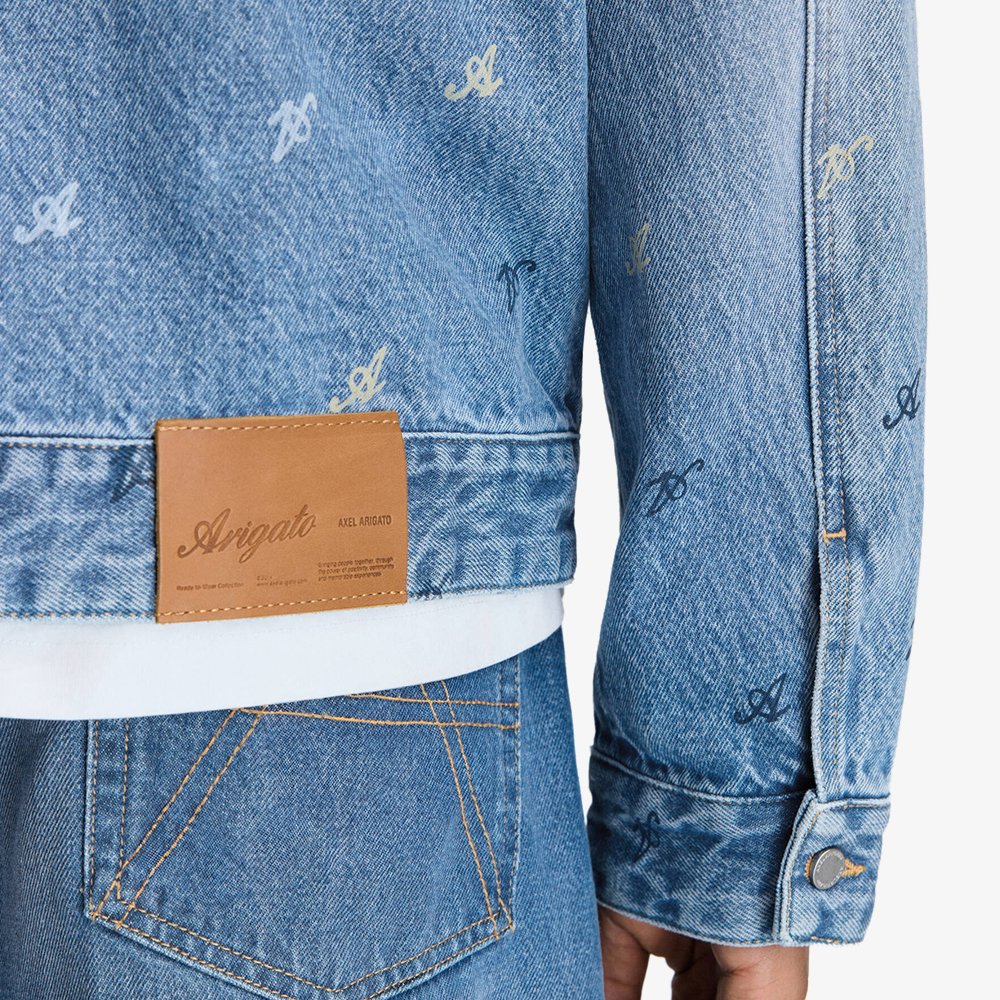 Signature A Denim Jacket 'Light Blue'