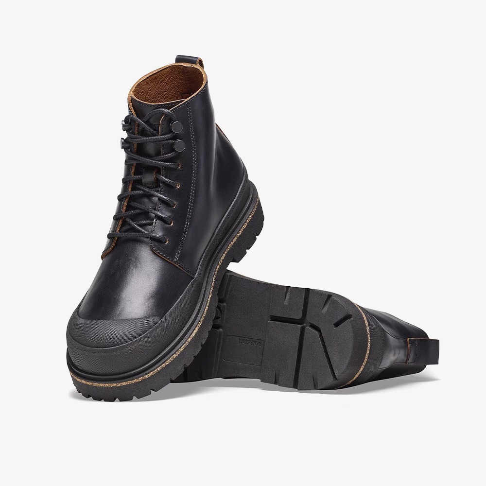 Prescott Lace Men Oiled Leather 'Black'