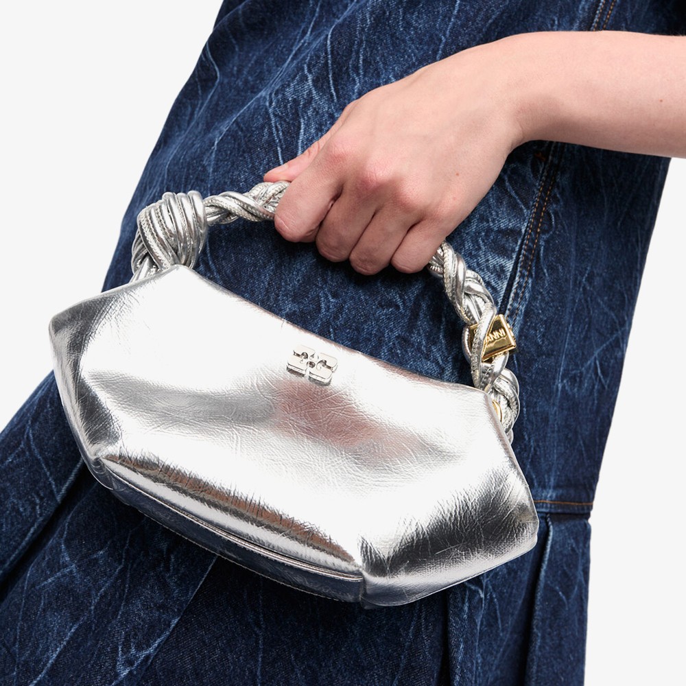 Bou Bag Mini Metallic 'Silver'