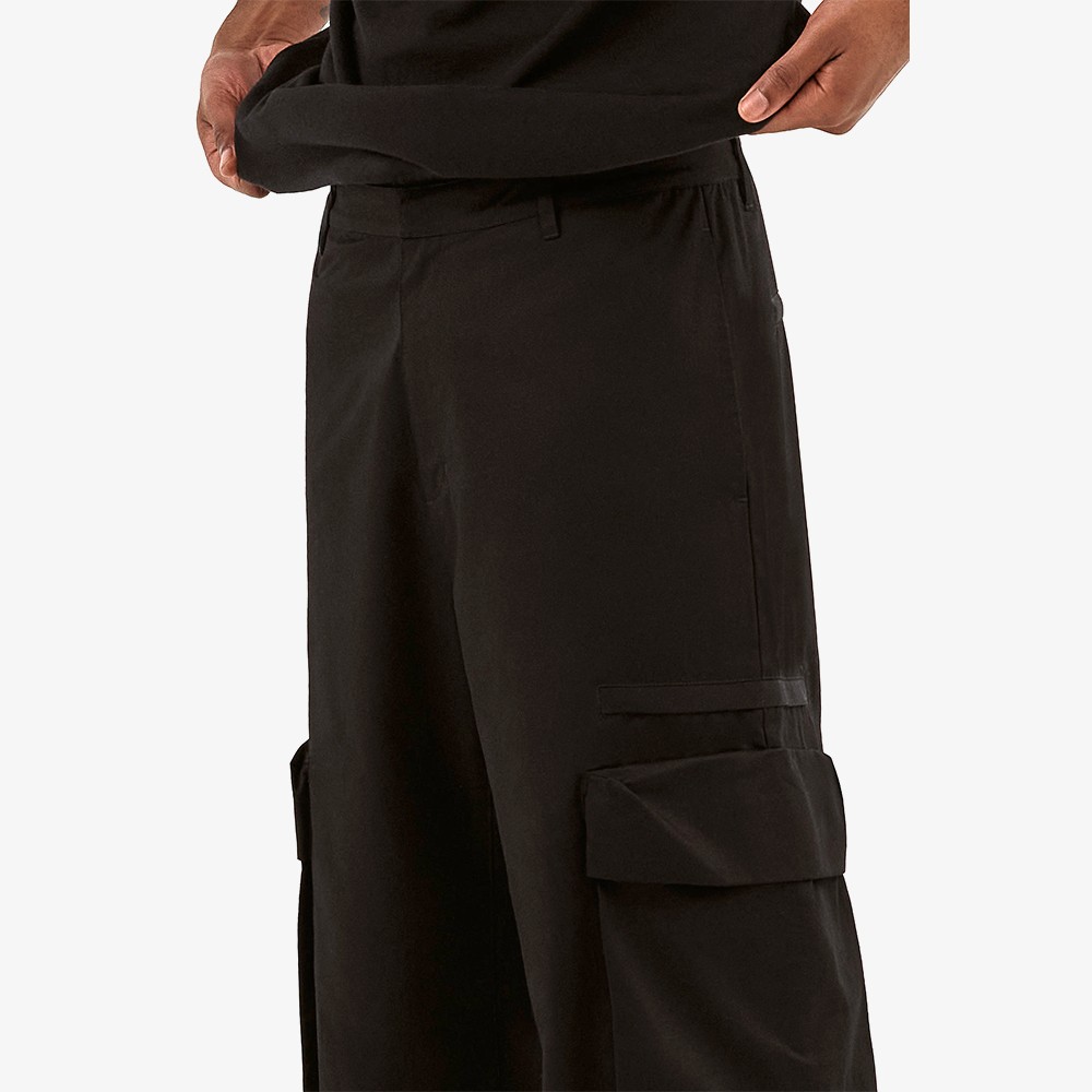 Oversize 3D Pockets Pants 'Black'