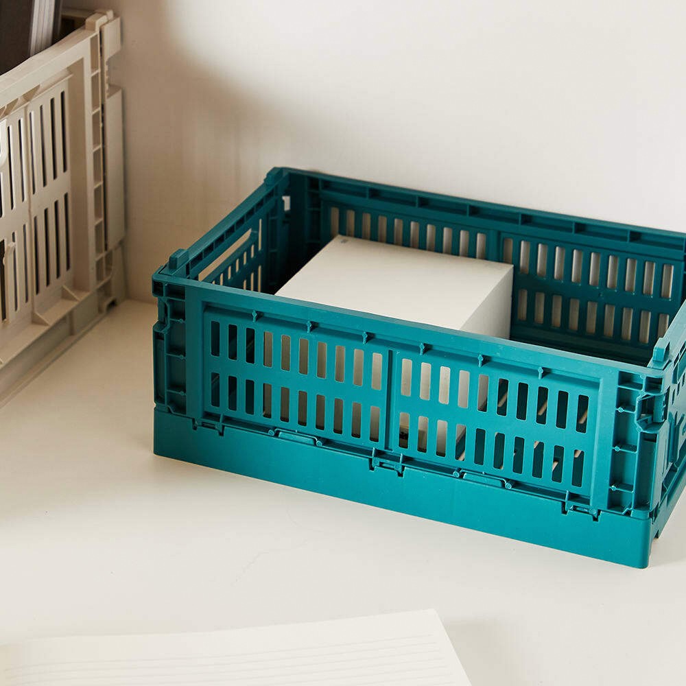 Colour Crate-Small 'Ocean Green'