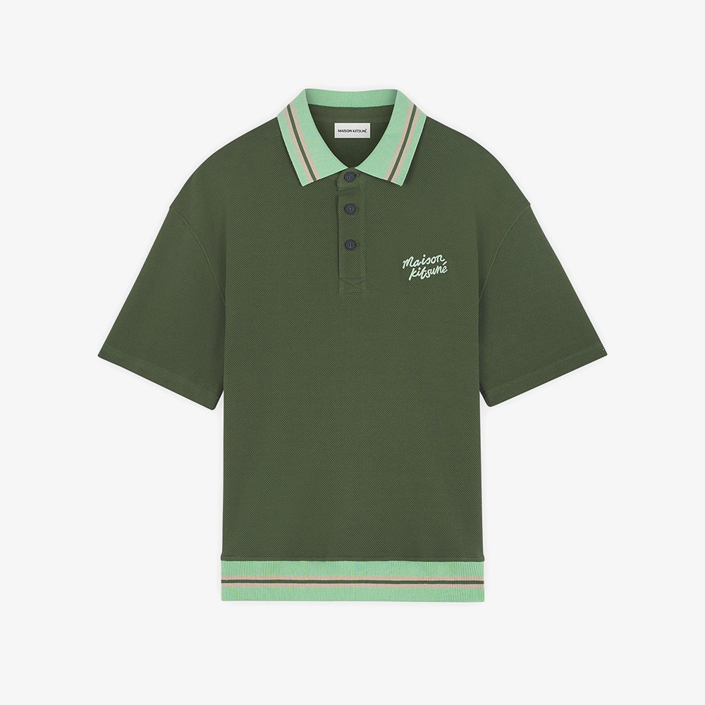 Oversize Polo 'Ranger Green'