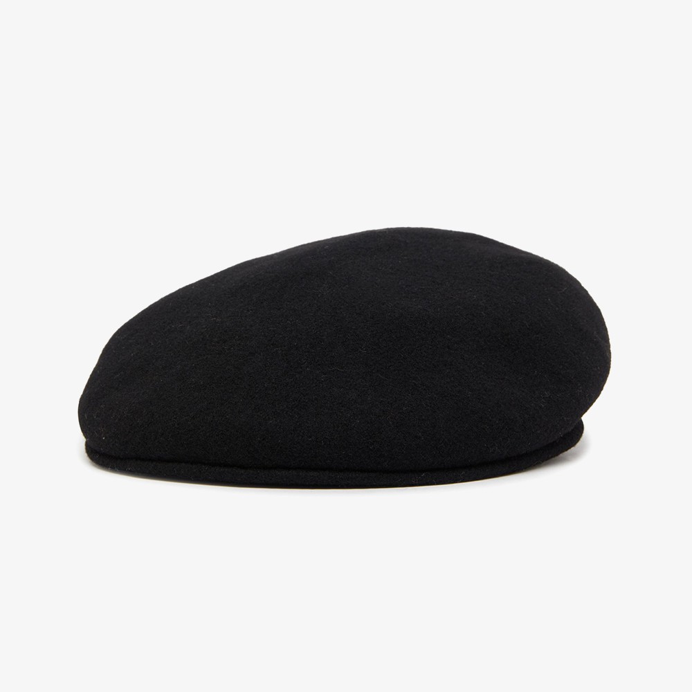 Embroidered French Beret 'Black'