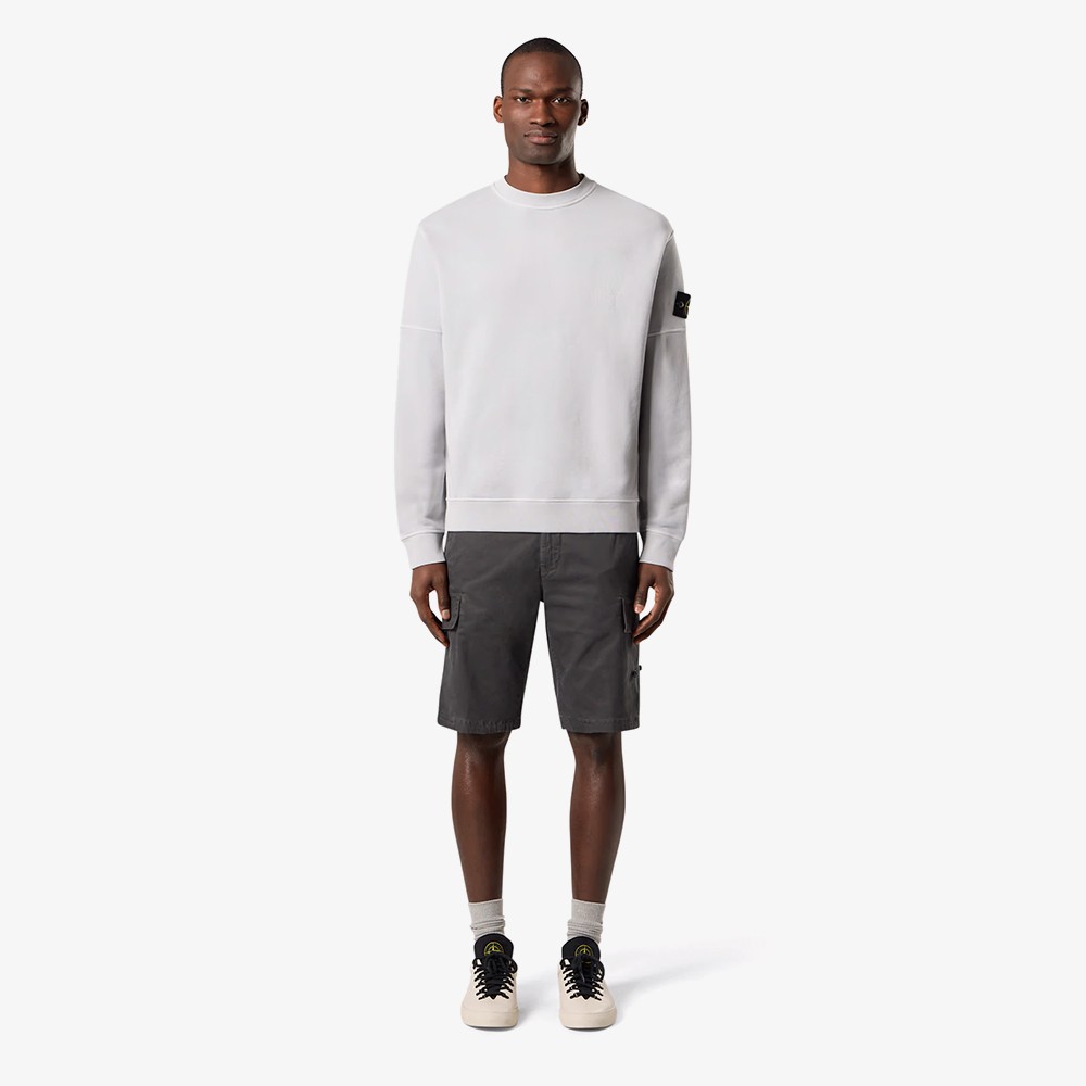 Organic Cotton Sweatshirt 'Pearl Grey'