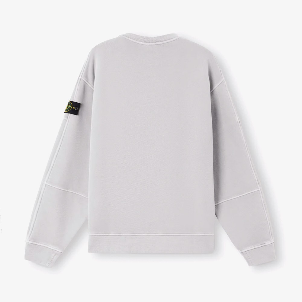 Organic Cotton Sweatshirt 'Pearl Grey'