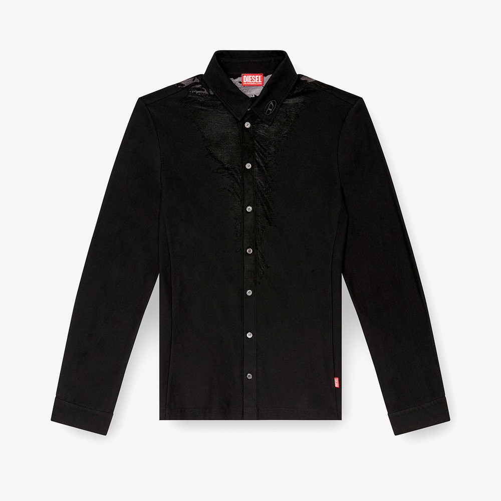 S-Sun-Plain Shirt 'Black'