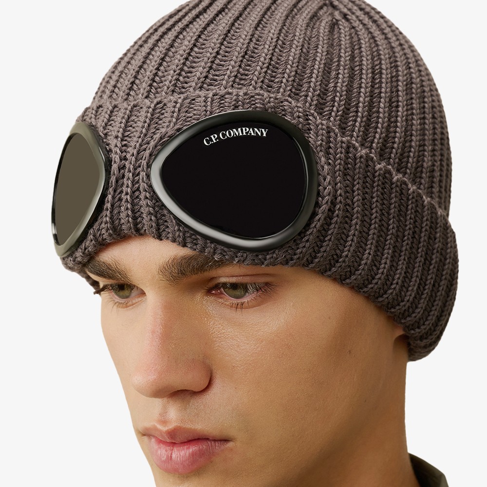 Extra Fine Merino Wool Goggle Beanie 'Boulevard'