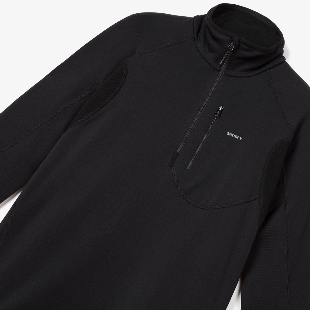 GhostFleece Half-Zip 'Black'