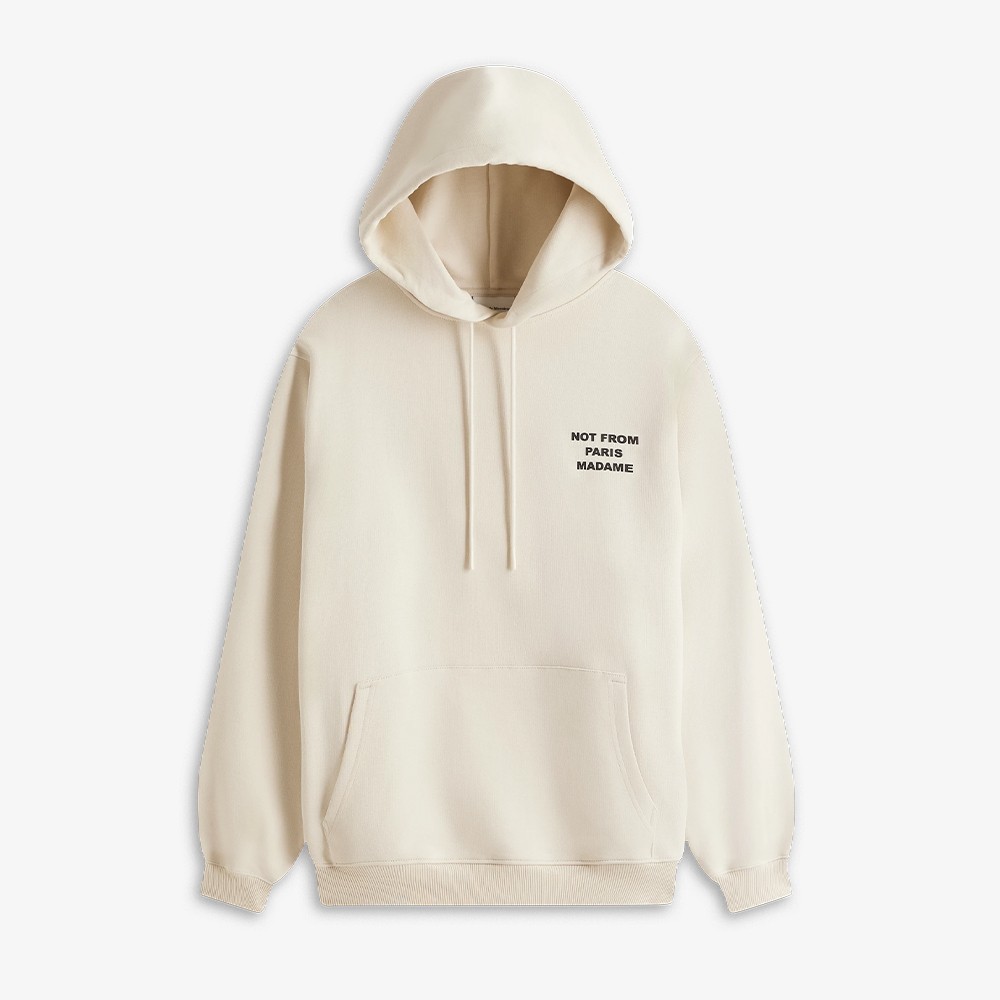 Le Hoodie Slogan 'Beige'