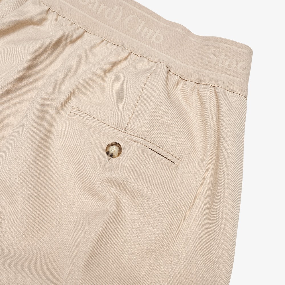 Relaxed Fit Trousers 'Beige'