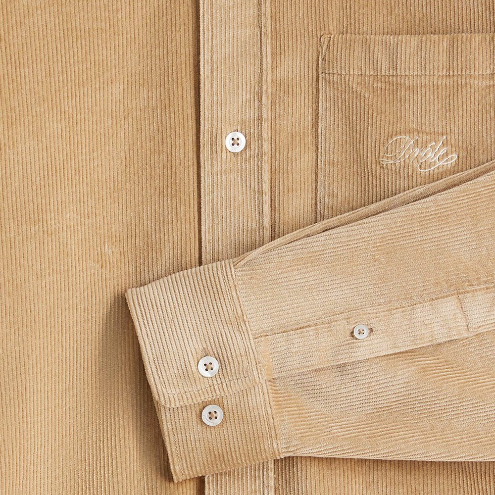 La Chemise Drôle Corduroy 'Beige'