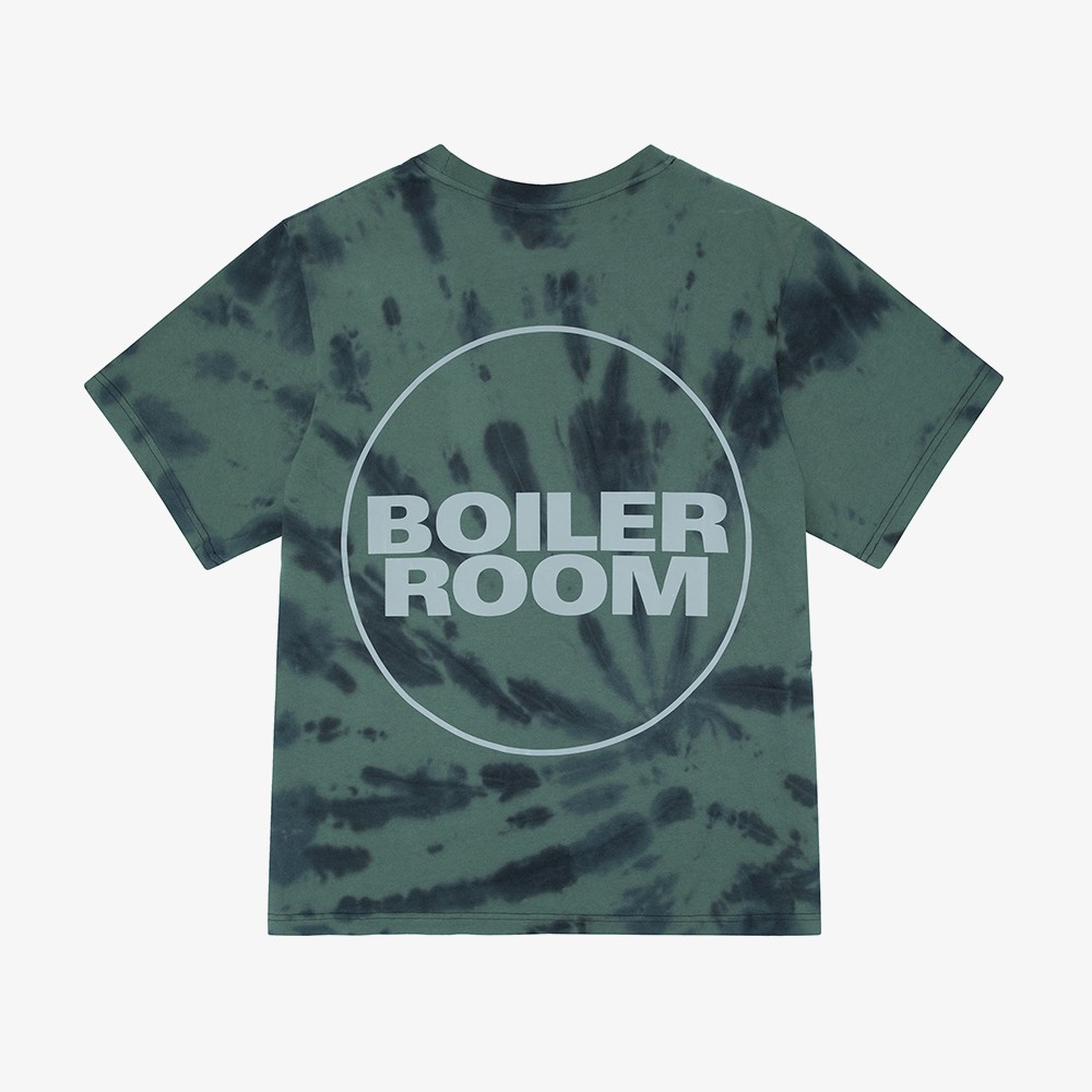 Core Logo Tie Dye 3M T-shirt 'Green'