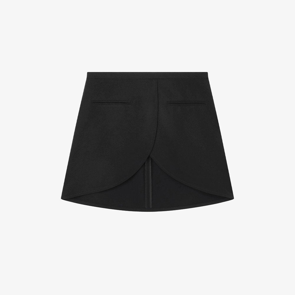 Ellipse Heritage Crepe Mini Skirt