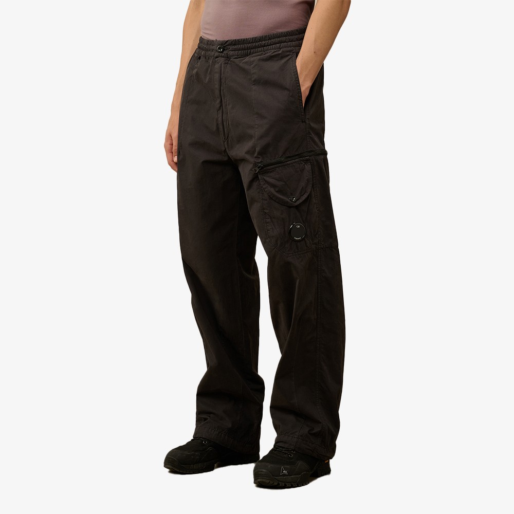 Microreps Boxy Lens Cargo Pants 'Black Sand'