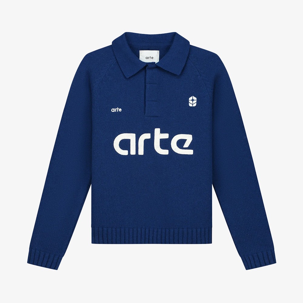 Football Knit 'Navy'