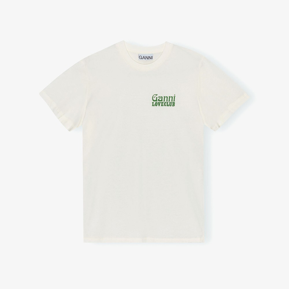 White Relaxed Loveclub T-shirt