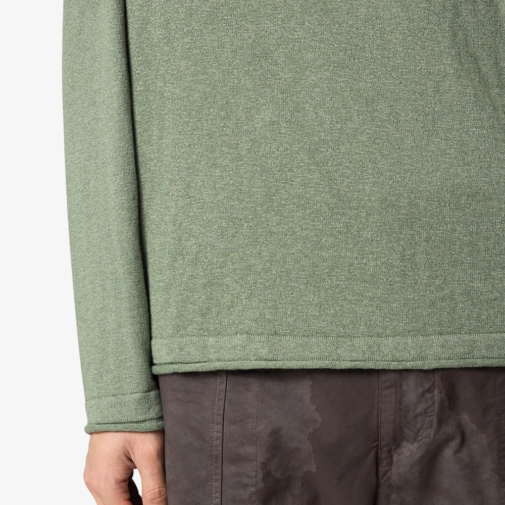 Organic Cotton Crewneck 'Sage Green'