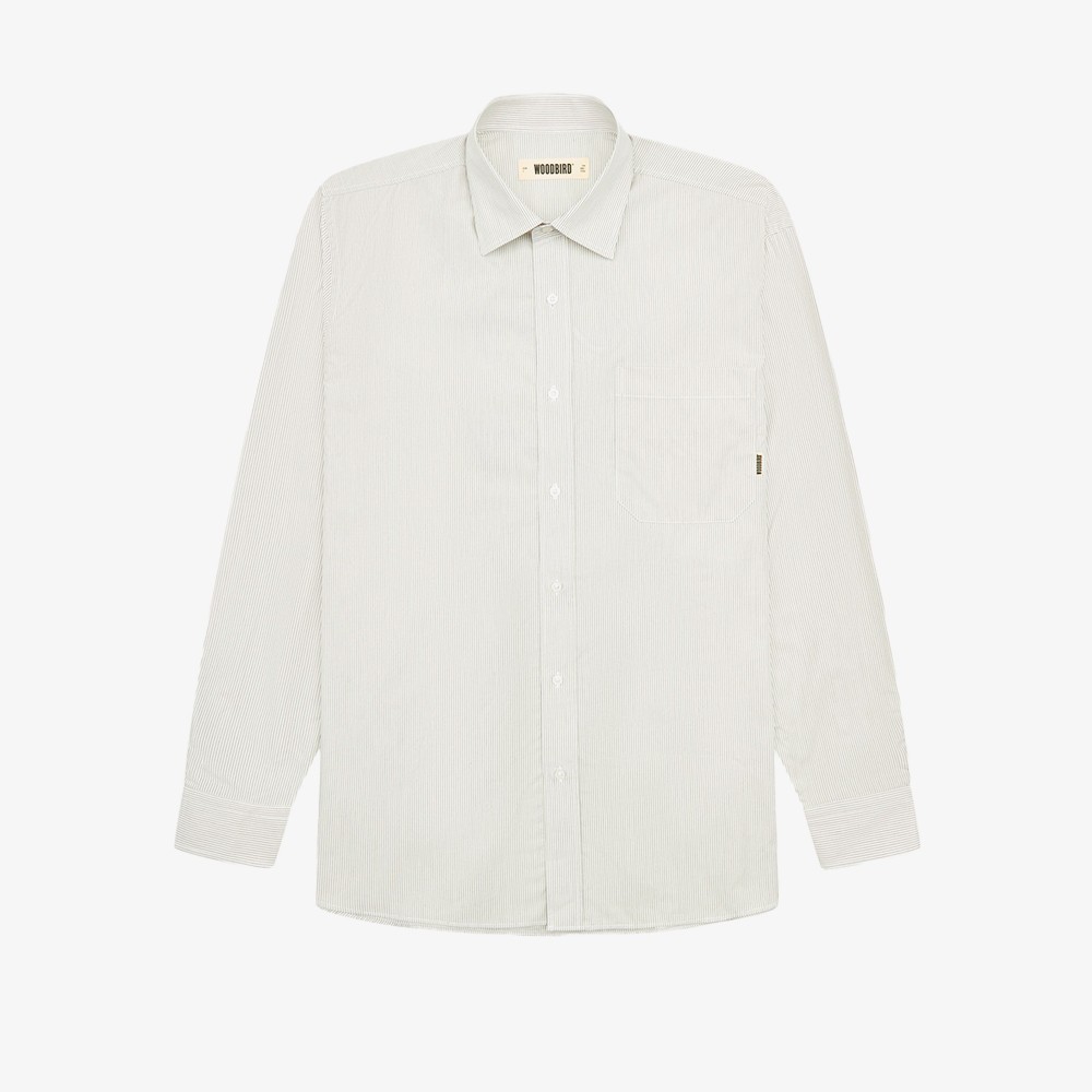 WBYuzo Italics Shirt 'Off White'