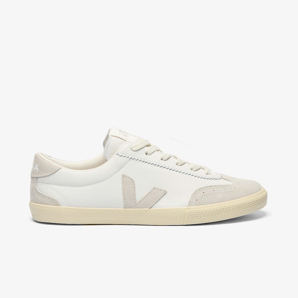 Volley Leather 'White Natural'