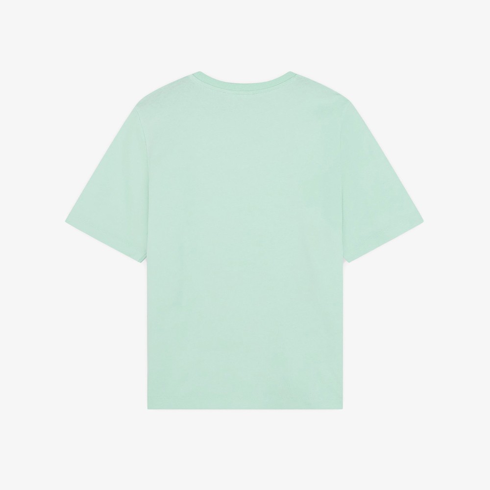 Bold Fox Head Patch Comfort T-Shirt 'Peppermint'