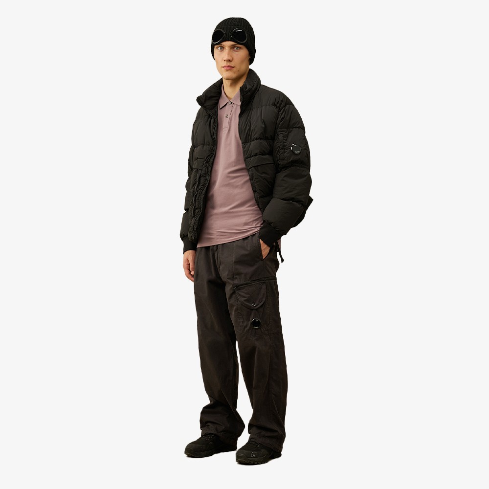 Microreps Boxy Lens Cargo Pants 'Black Sand'