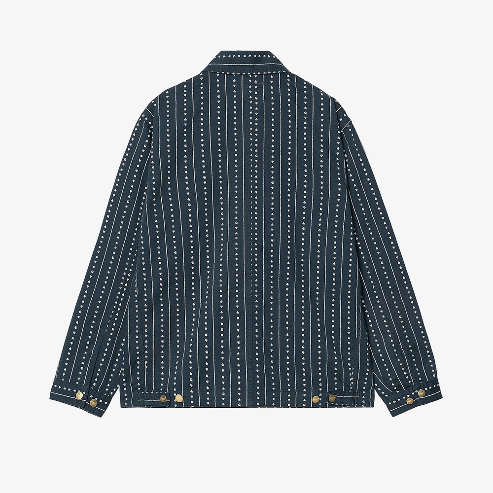 Drewe Chore Coat 'Pinstripe'