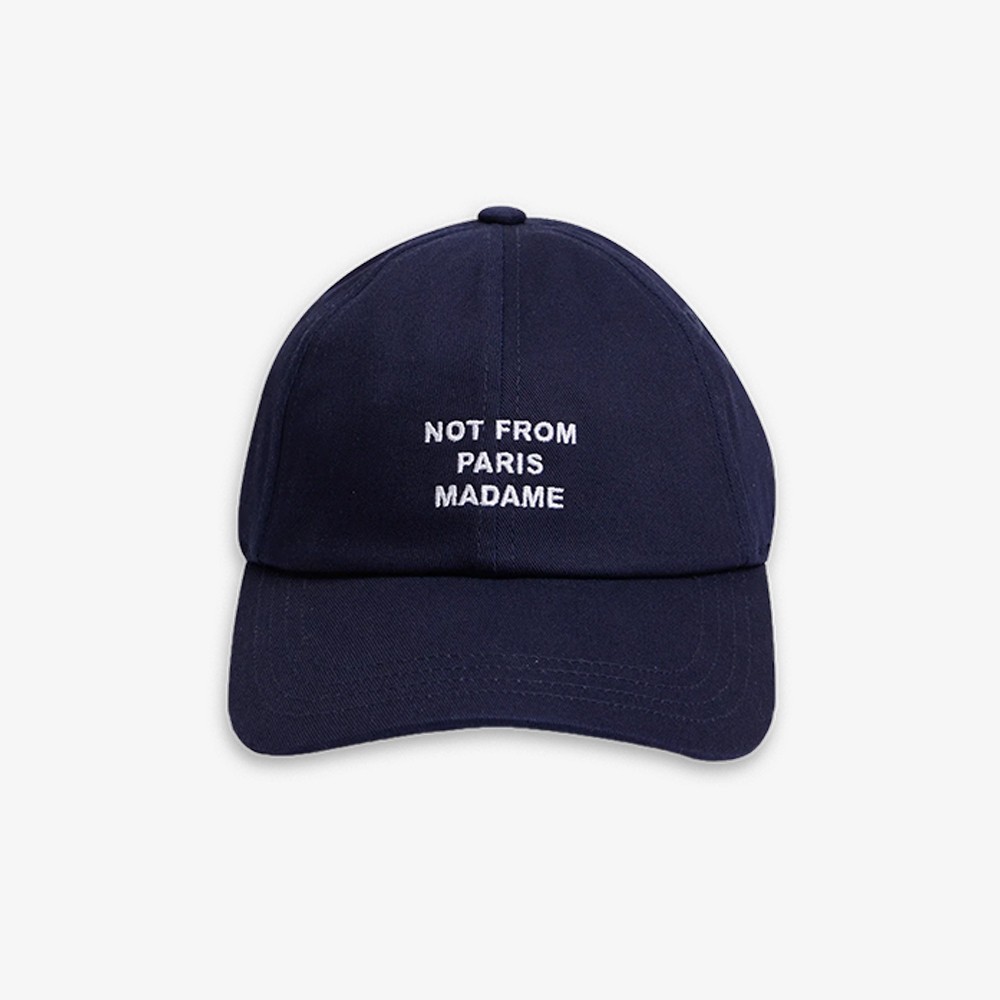 La Casquette Slogan 'Navy'