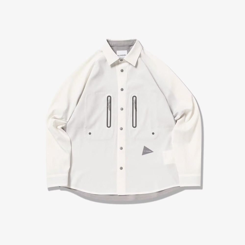 18 tech LS shirt 'White'